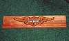 Personalized Motorcycle Sign