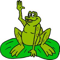 CARTOON FROG