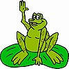 CARTOON FROG