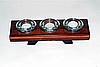 Three tealight candle holder